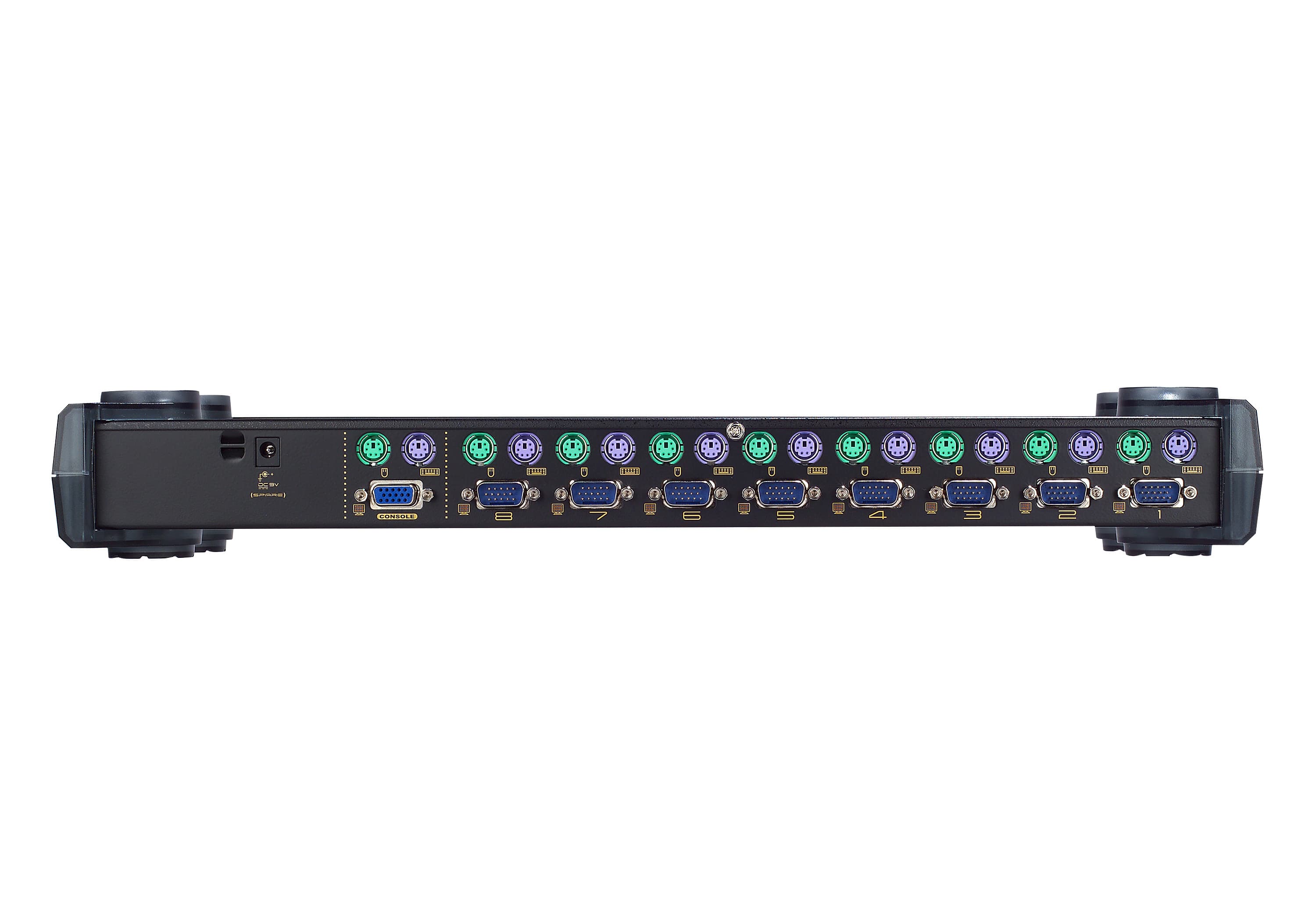 8-Port PS/2 VGA KVM Switch — view 2