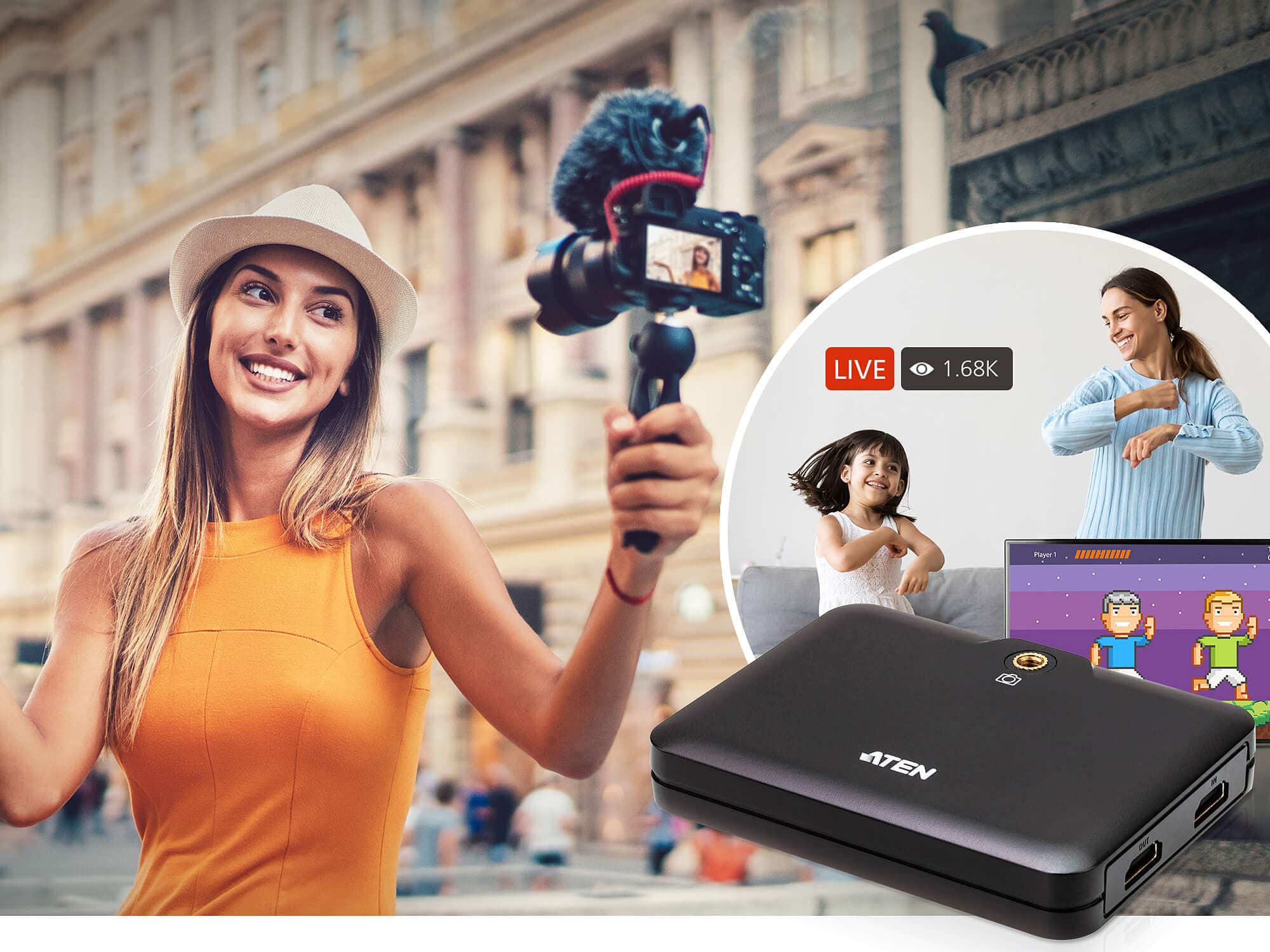 CAMLIVE™+(HDMI to USB-C UVC Video Capture with PD3.0 Power Pass-Through) — изглед 4