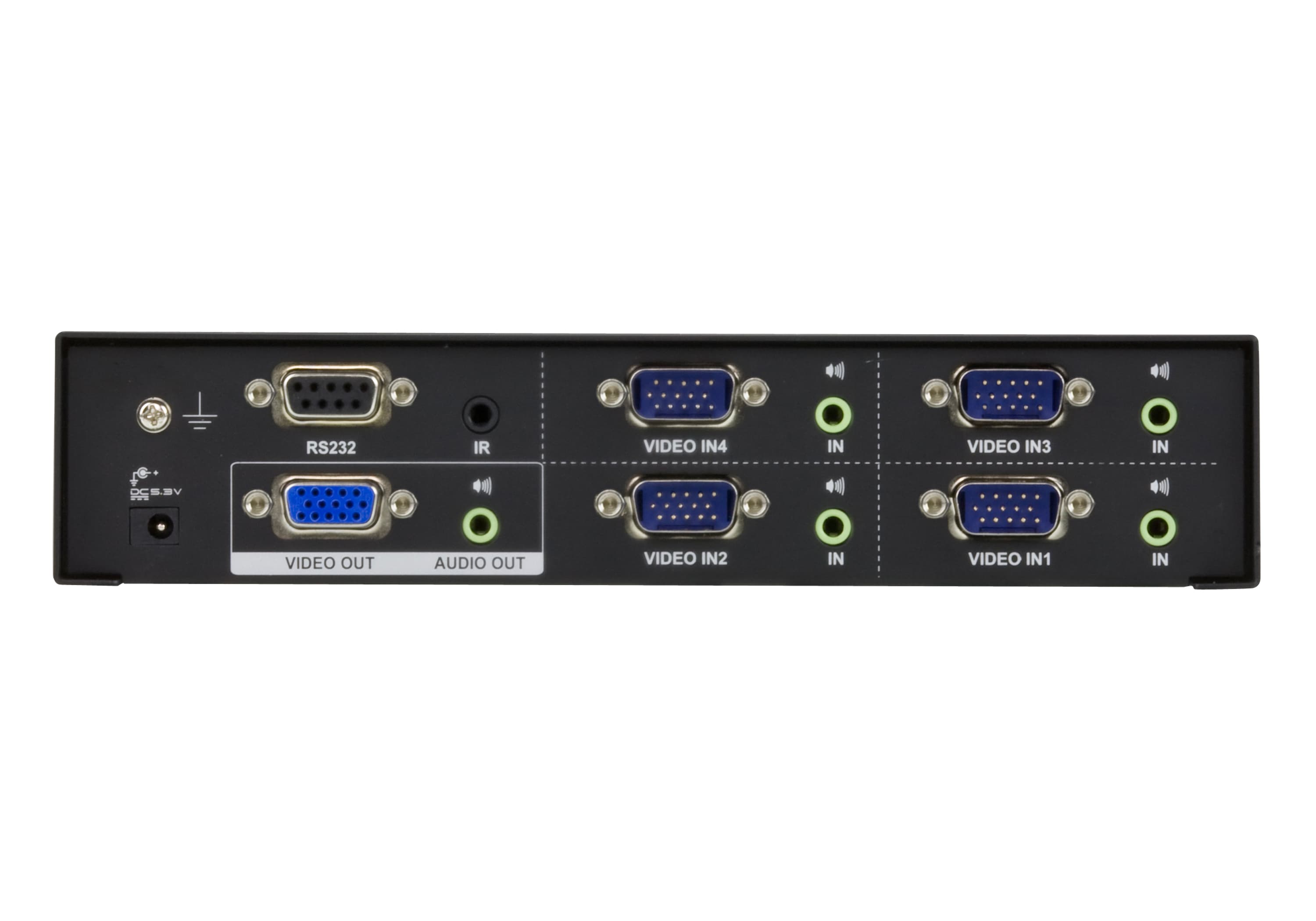 4-Port VGA/Audio Switch — изглед 3