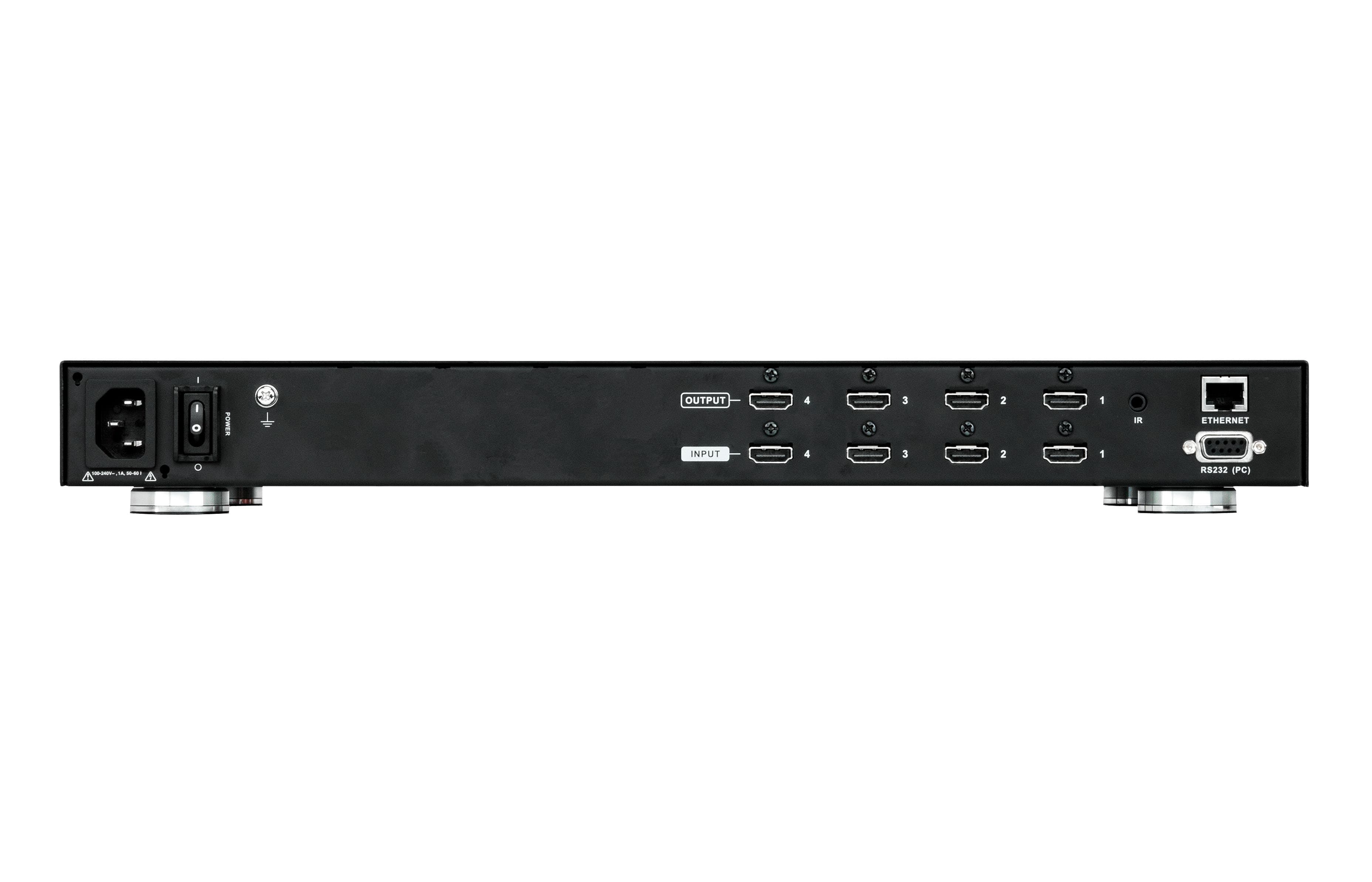 4 x 4 HDMI Matrix Switch with Scaler — изглед 3
