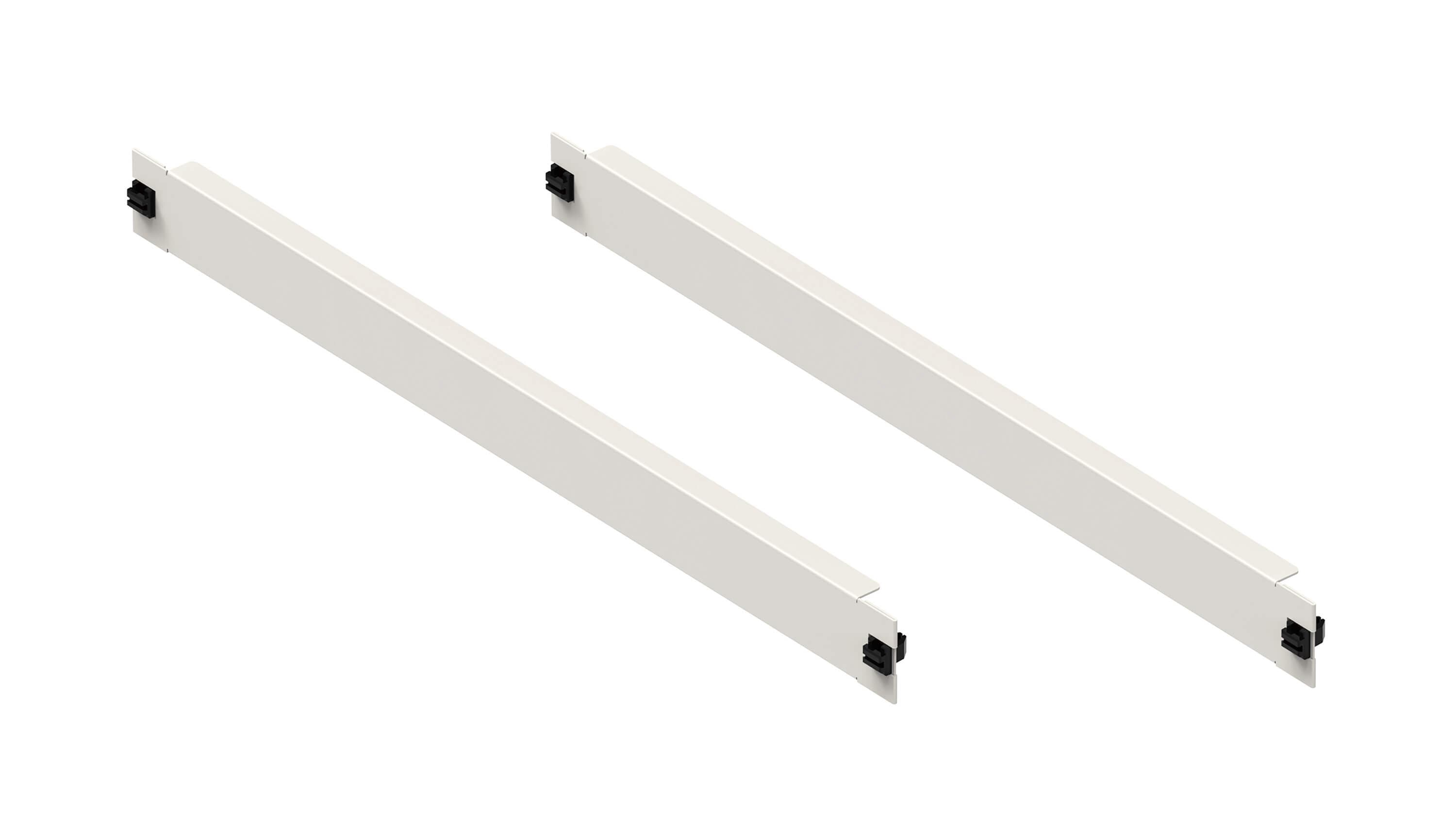 1U Blank Rack Panel (1 set 2 pcs) — изглед 2