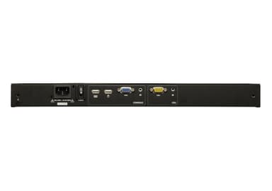 Ultra Short Depth Single Rail WideScreen LCD Console (USB,VGA)
