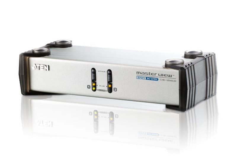 2-Port PS/2 DVI KVM Switch