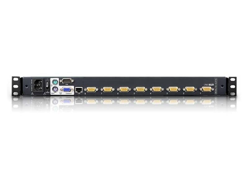 1-Local/1-Remote Access
8-Port PS/2 VGA Dual Rail LCD KVM over IP Switch — изглед 2