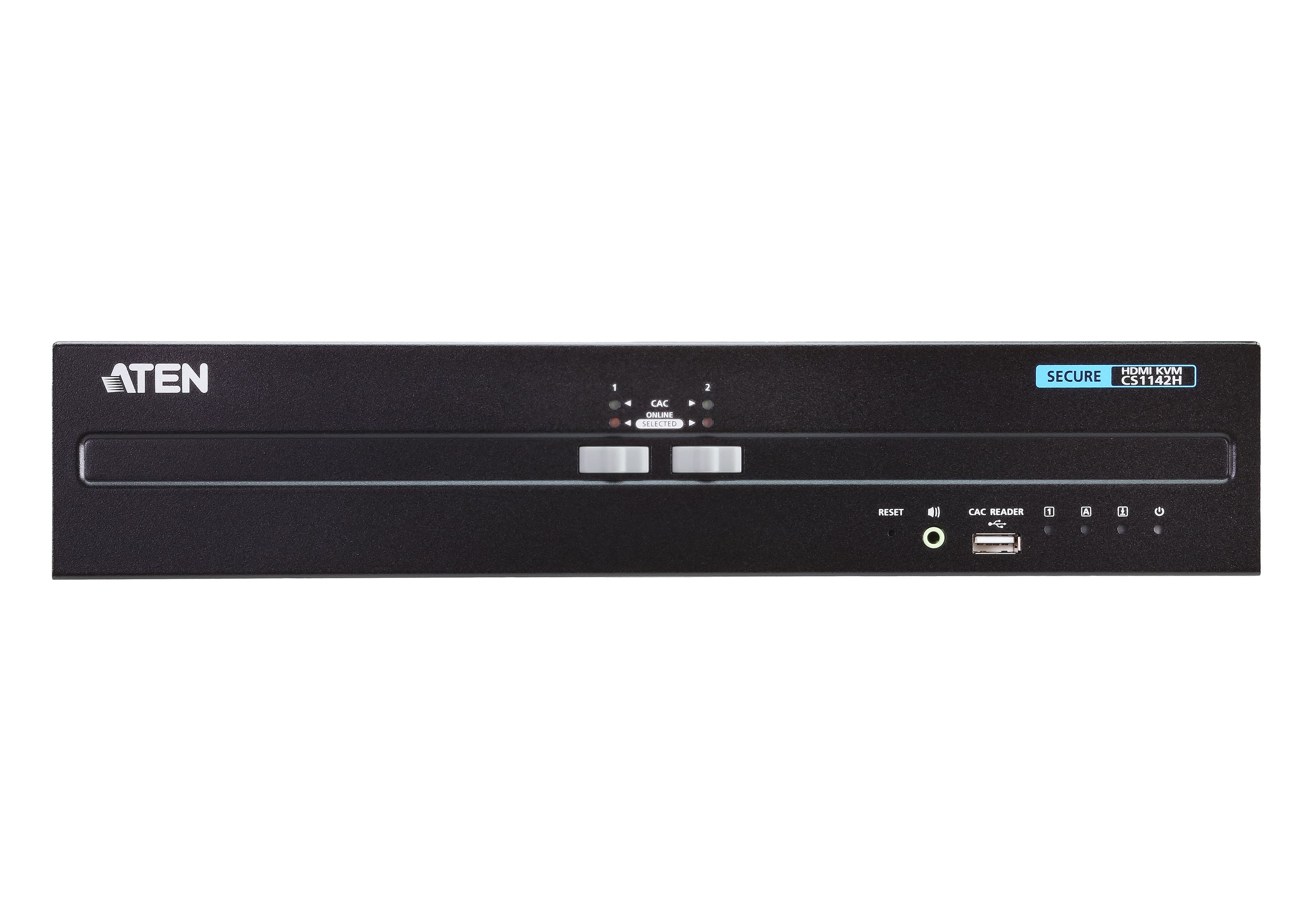 2-Port USB HDMI Dual Display Secure KVM Switch (PSS PP v3.0 Compliant)