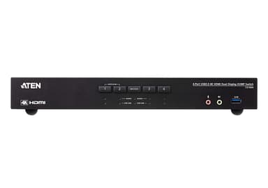 4-Port USB 3.0 4K HDMI Dual Display KVMP™ Switch