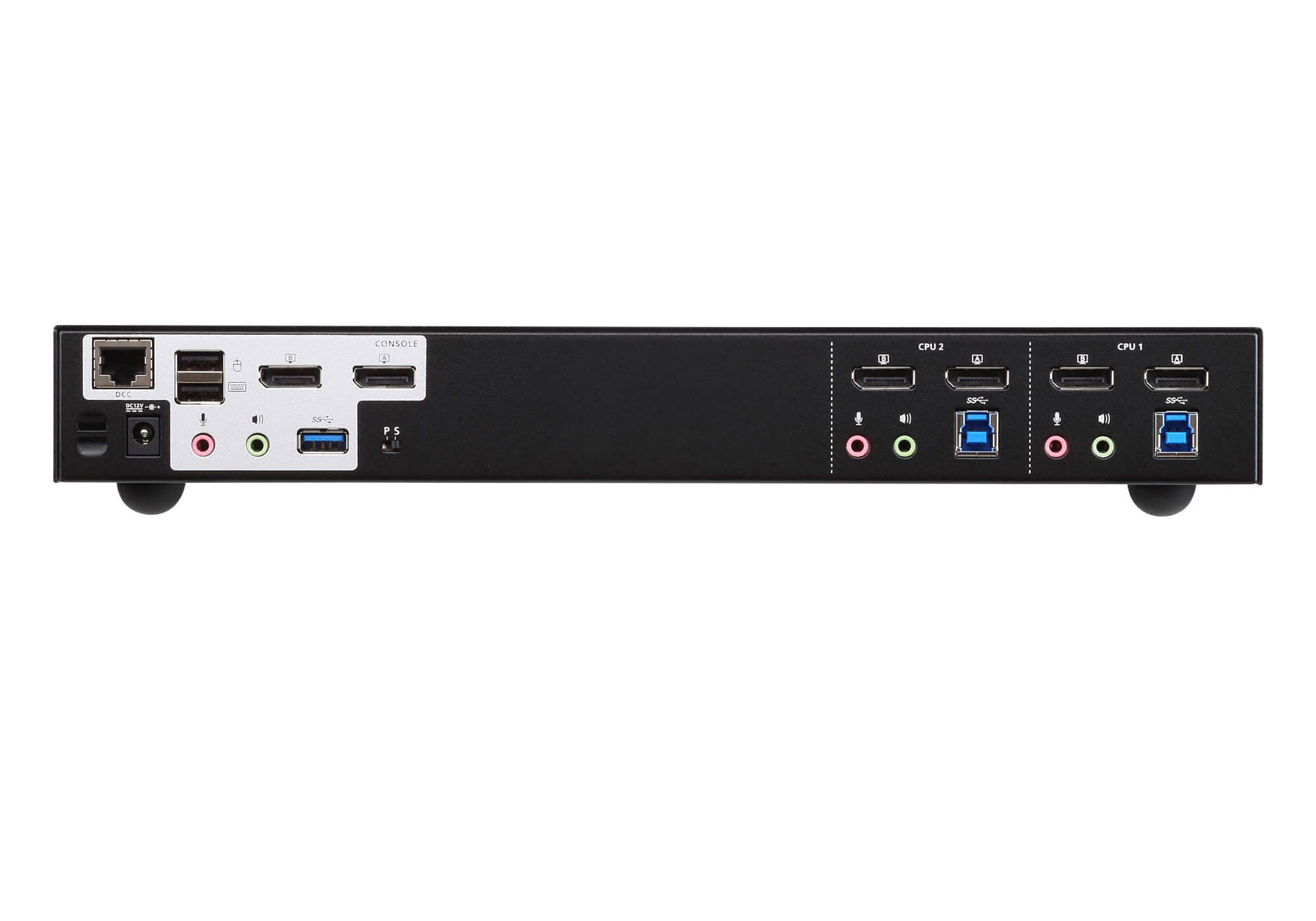 2-Port USB 3.0 4K DisplayPort Dual Display KVMP™ Switch — view 2