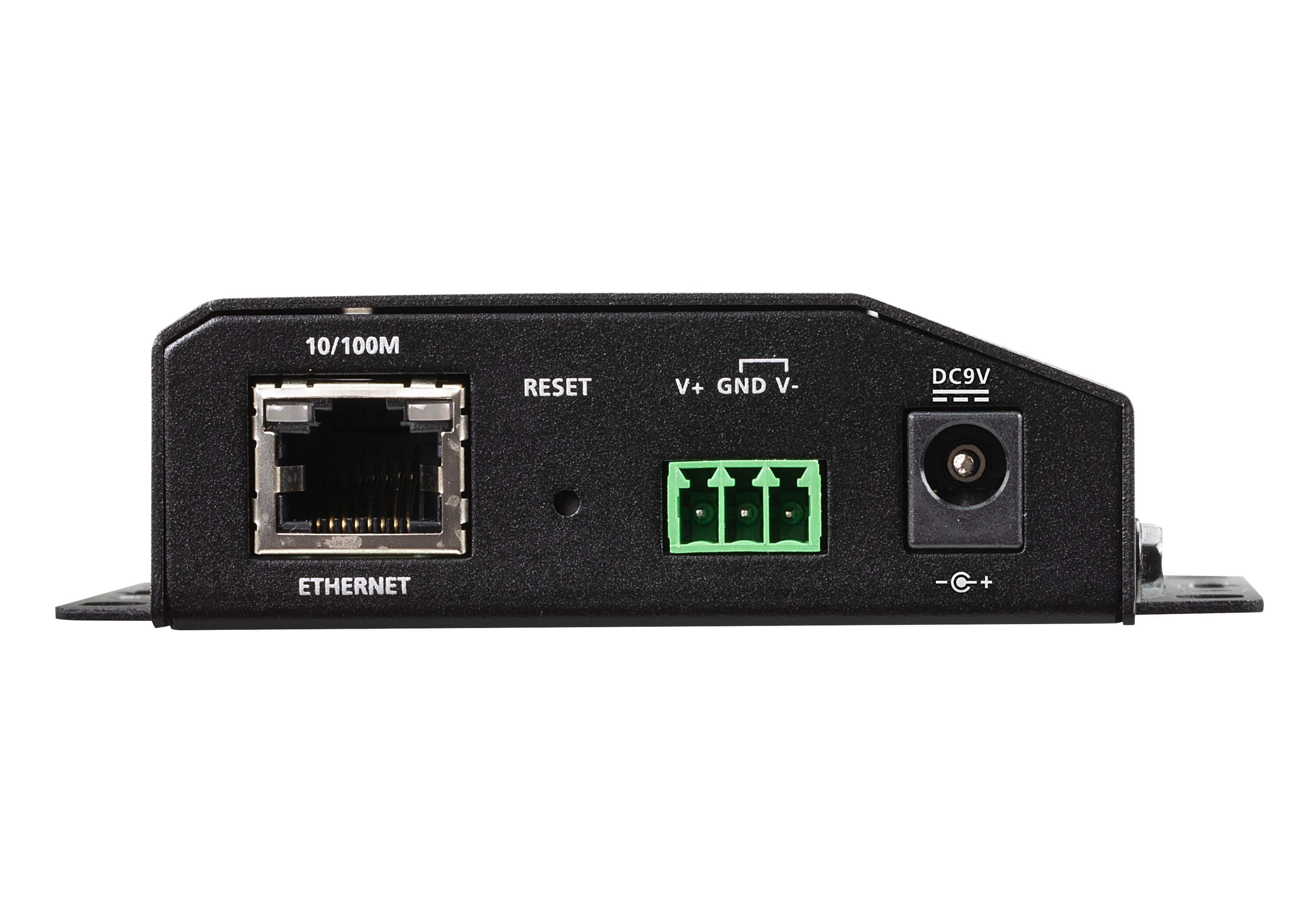1-Port RS-232 Secure Serial Device Server with PoE