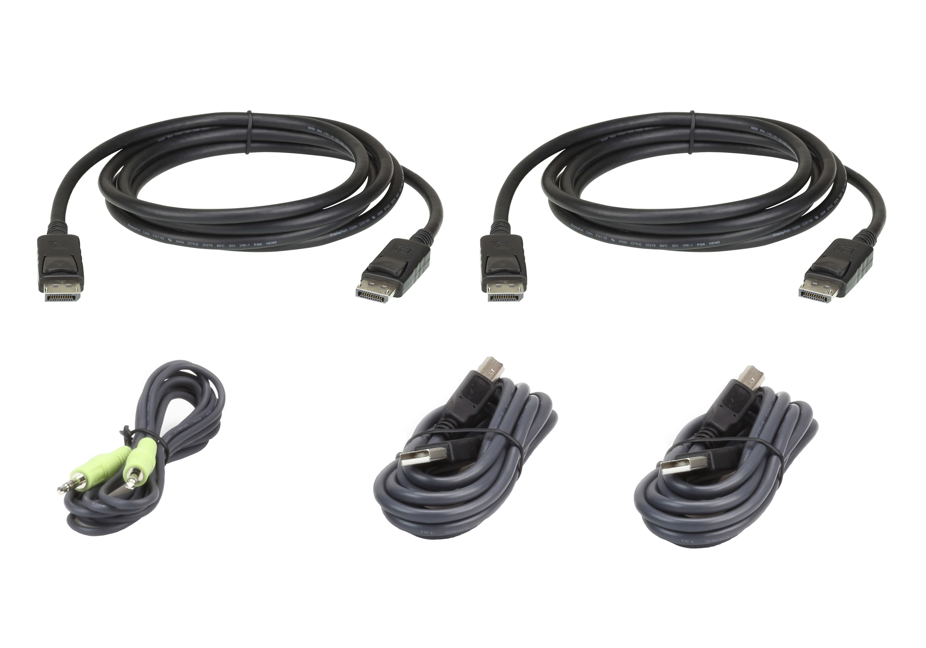 4-Port USB DisplayPort/HDMI Dual Display Universal Secure KVM Switch Kit with CAC (PSD PP v4.0 Compliant) — изглед 5