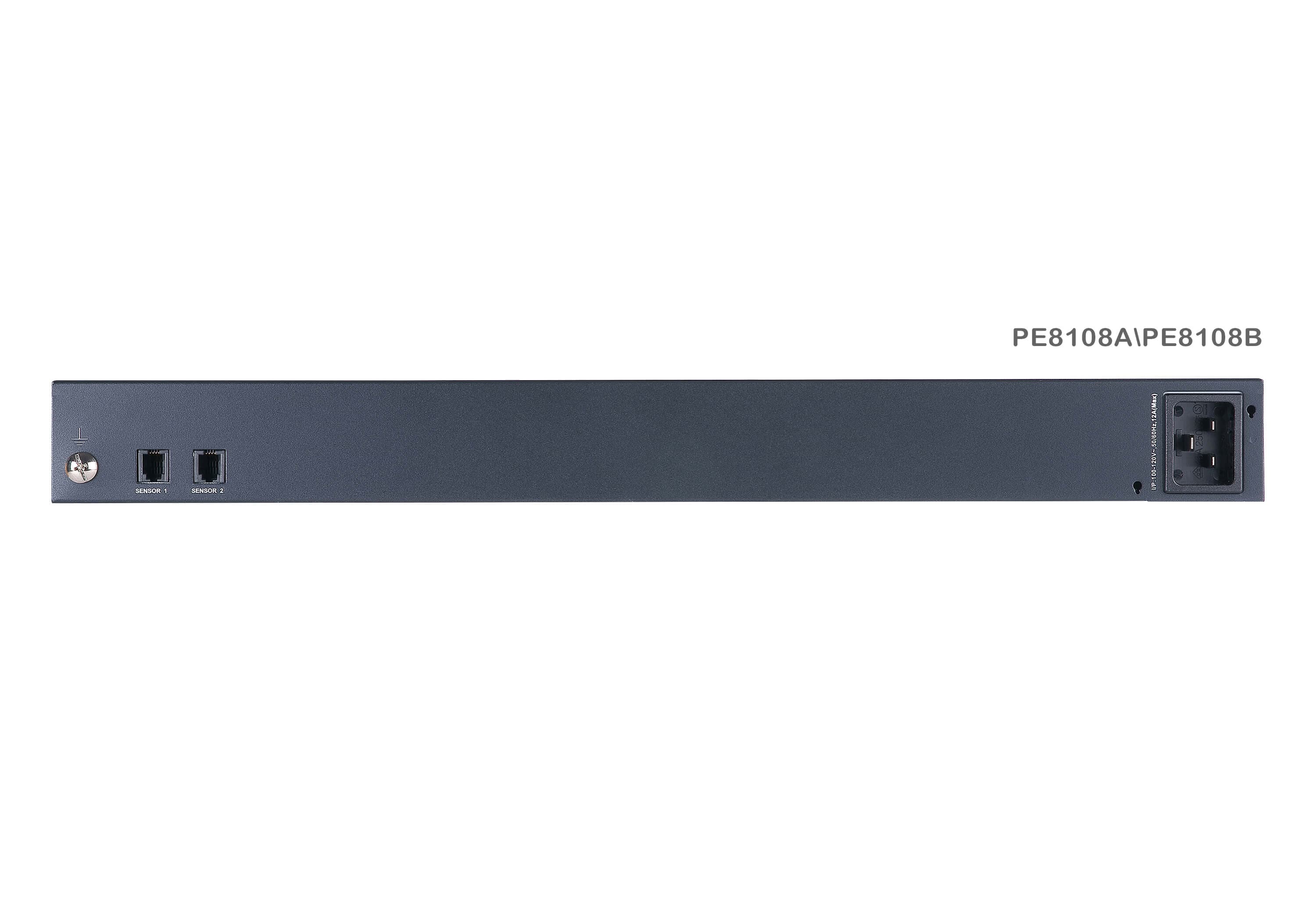 15A/10A 8-Outlet 1U Outlet-Metered & Switched eco PDU — изглед 2
