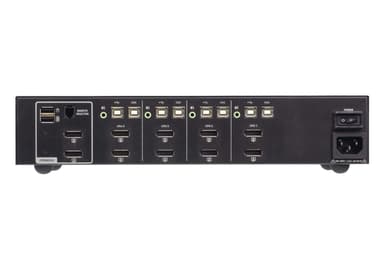 4-Port USB DisplayPort Dual Display Secure KVM Switch with CAC (PSD PP v4.0 Compliant)