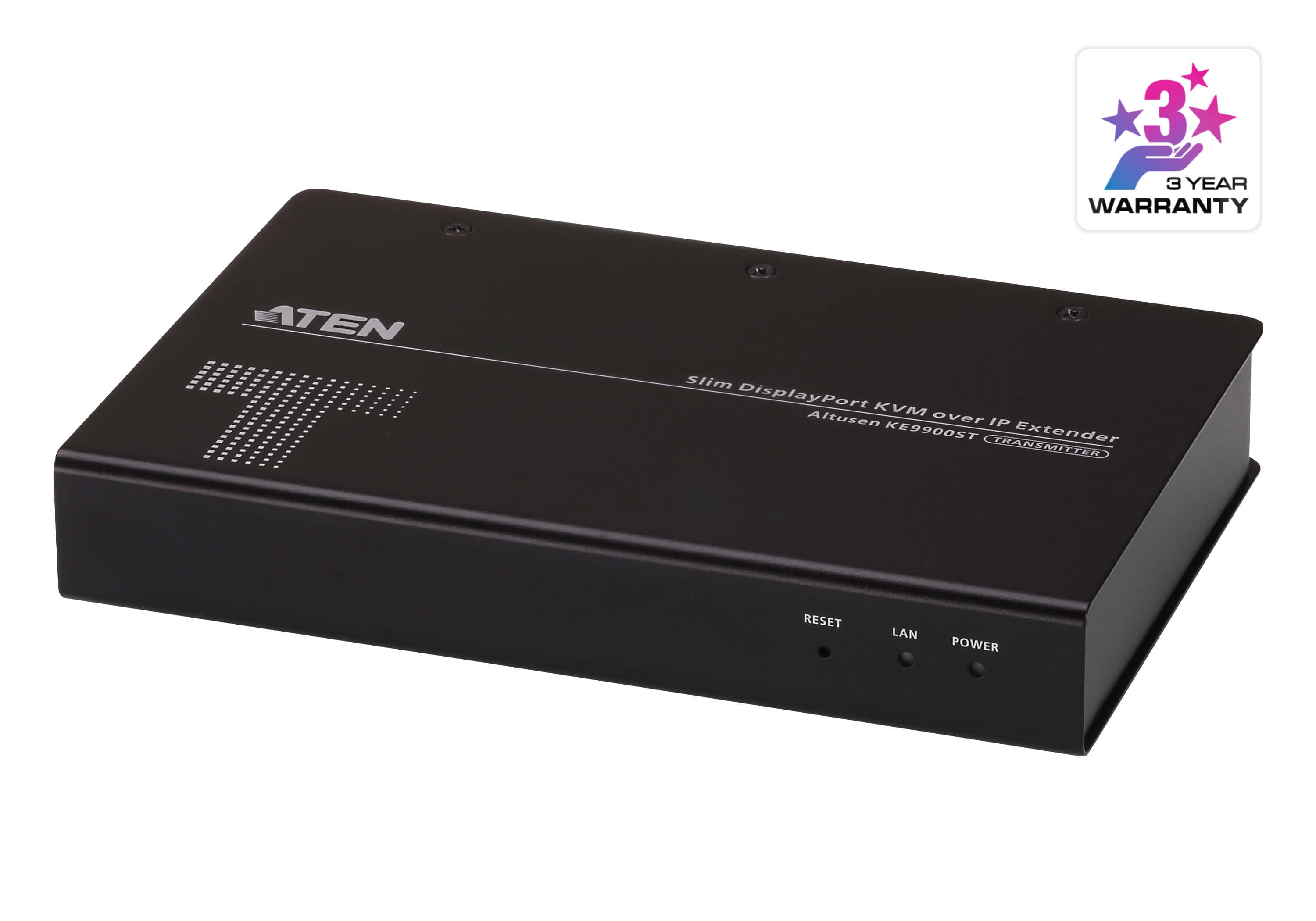 Slim DisplayPort Single Display KVM over IP Transmitter — изглед 3