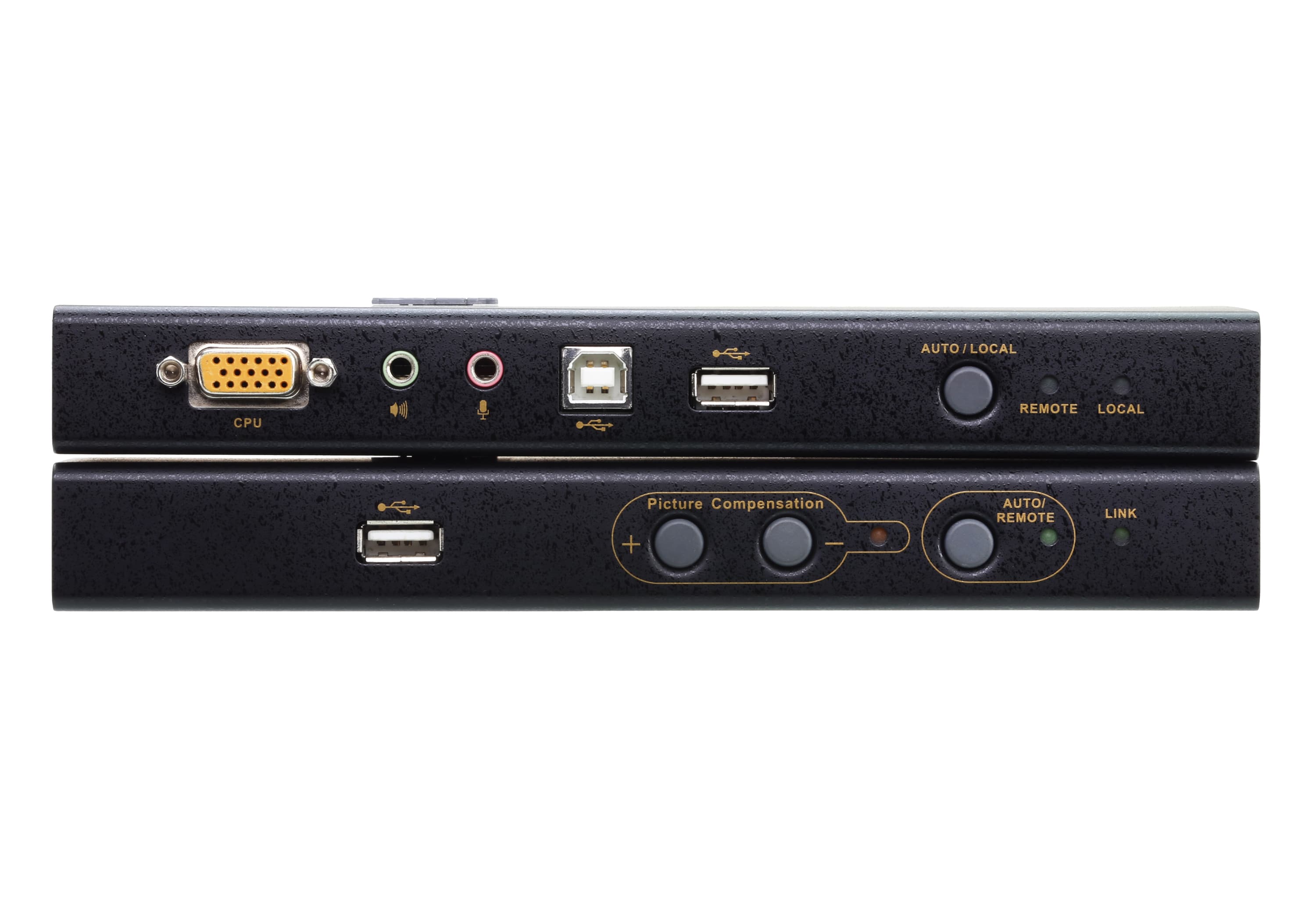 USB VGA/Audio Cat 5 KVM Extender with USB Flash Storage (1024 x 768@250m)