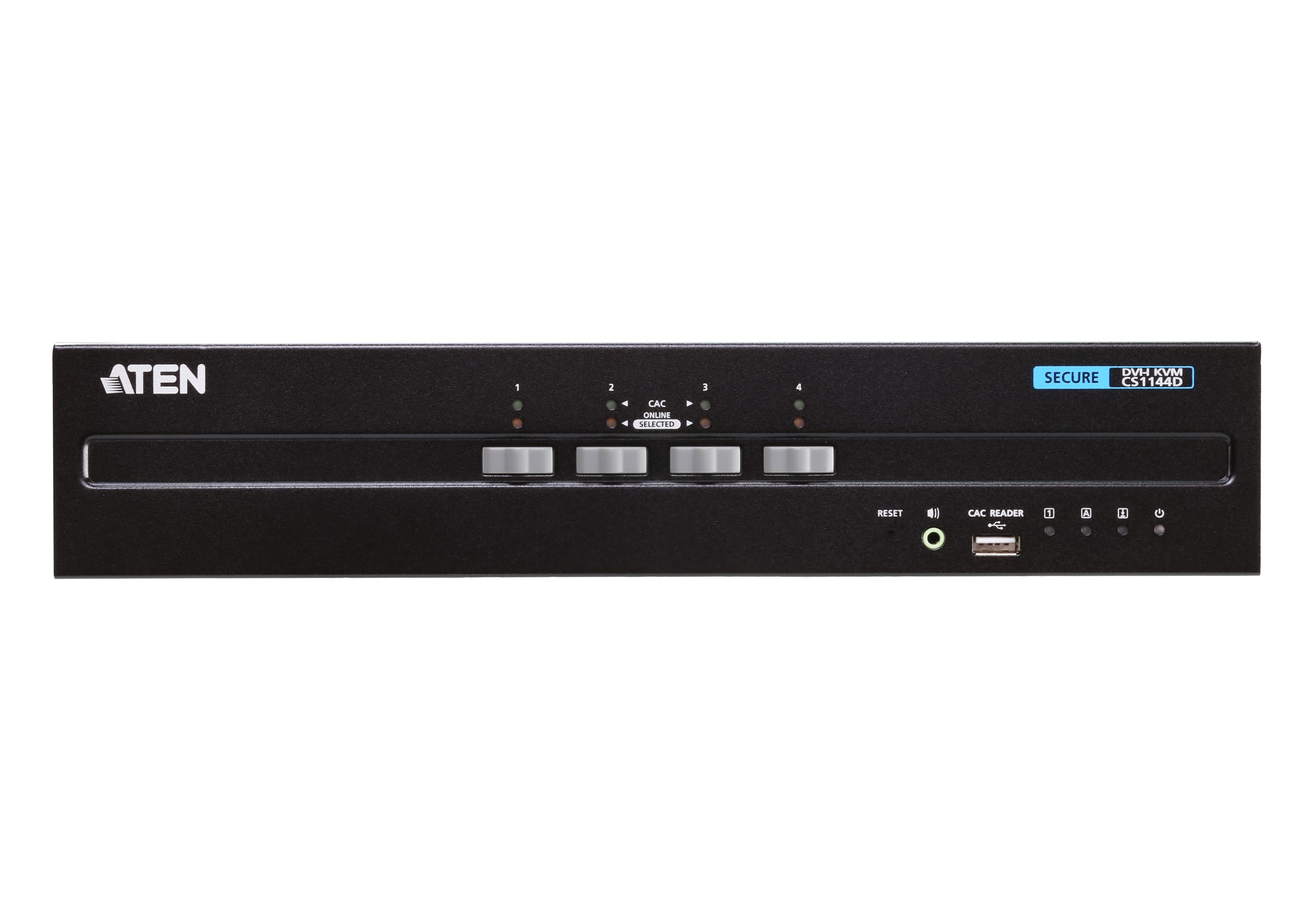 4-Port USB DVI Dual Display Secure KVM Switch (PSS PP v3.0 Compliant)