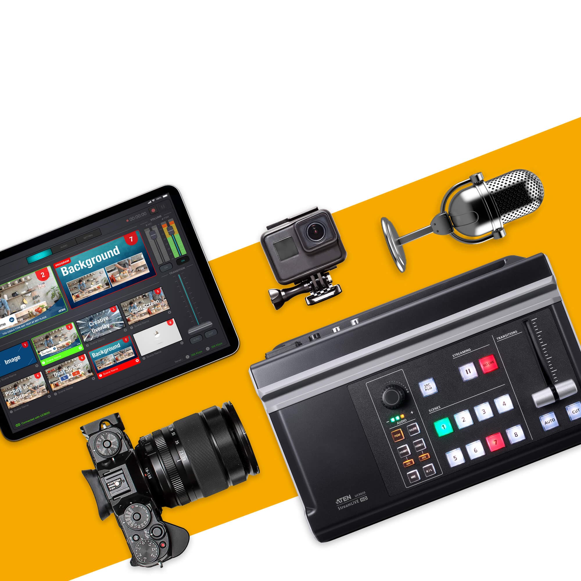 StreamLive™ HD All-in-one Multi-channel AV Mixer — изглед 4