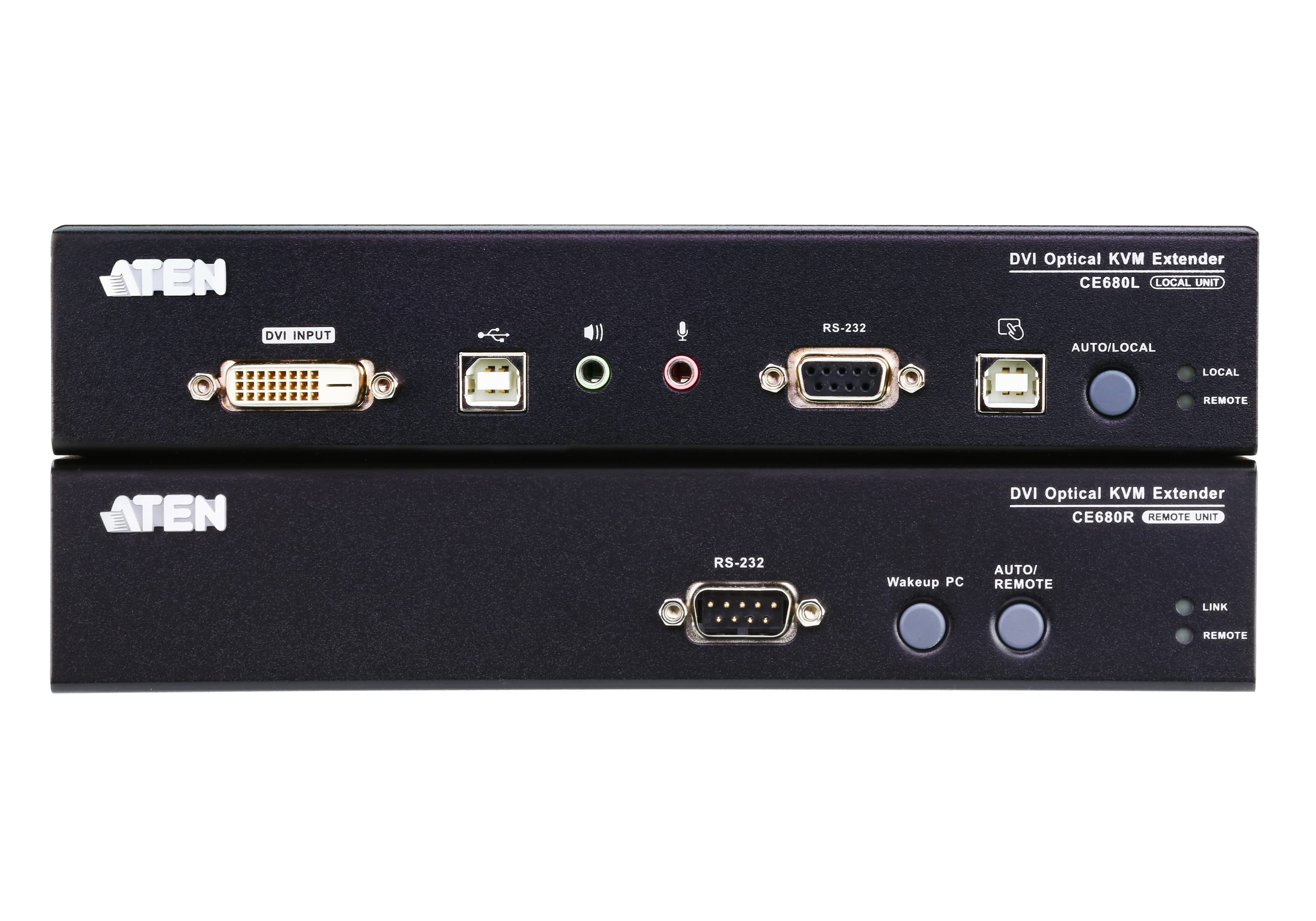 USB DVI Optical KVM Extender (1920 x 1200@600m) — изглед 2