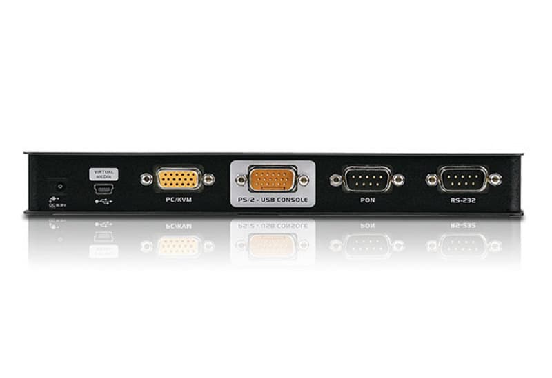 1-Local/Remote Share Access
Single Port VGA KVM over IP Switch  (1600 x 1200) — view 3
