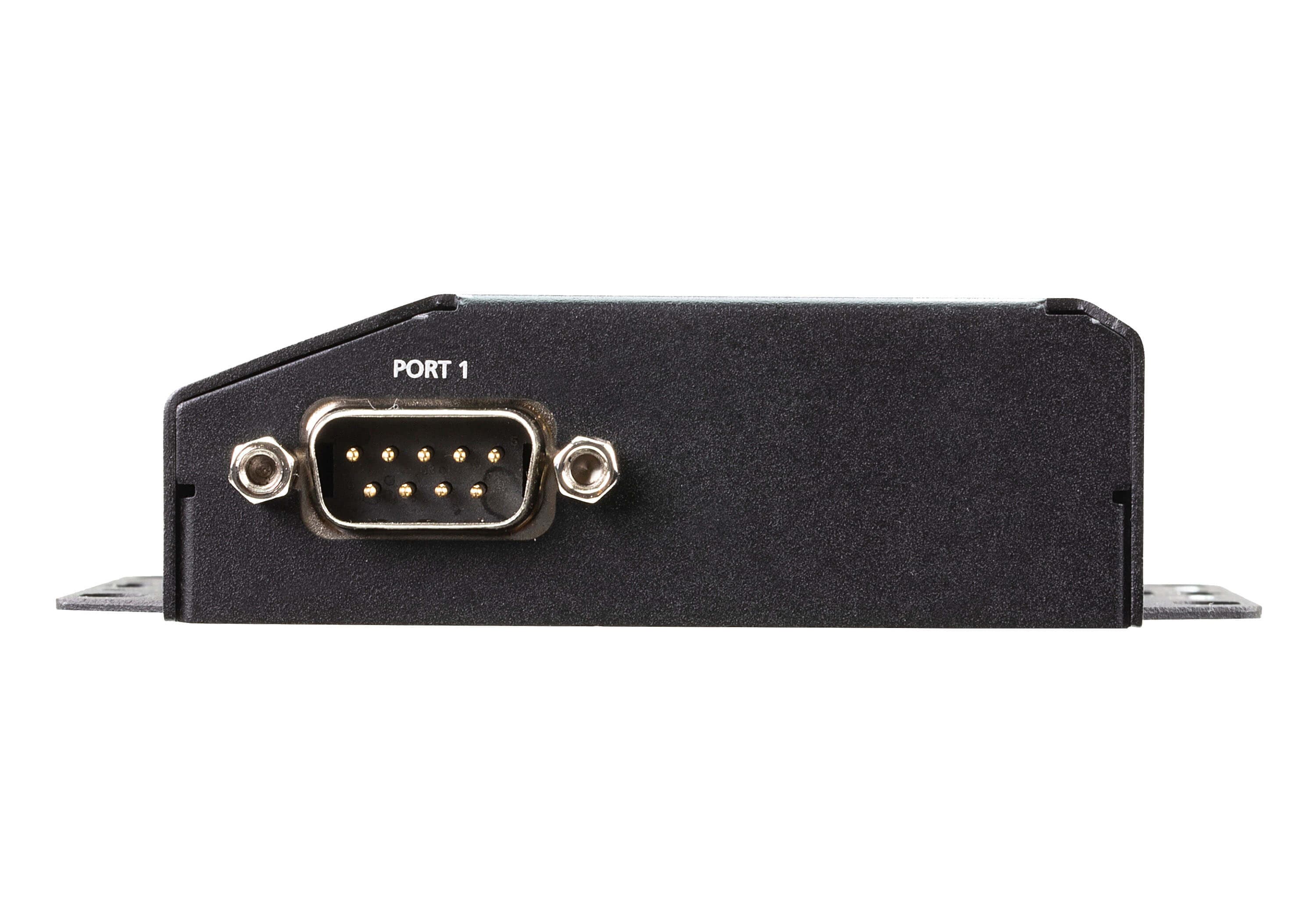 1-Port RS-232/422/485 Secure Serial Device Server with PoE