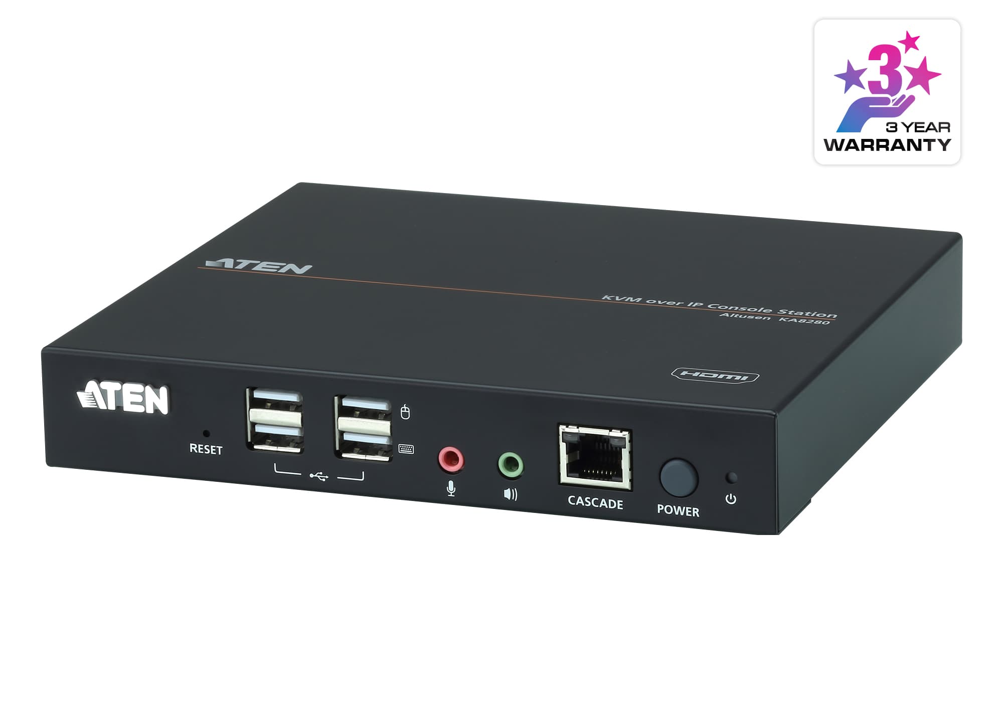 HDMI KVM over IP Console Station — изглед 3