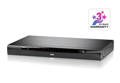 1-Local/1-Remote Access 8-Port Cat 5 KVM over IP Switch (1920 x 1200)