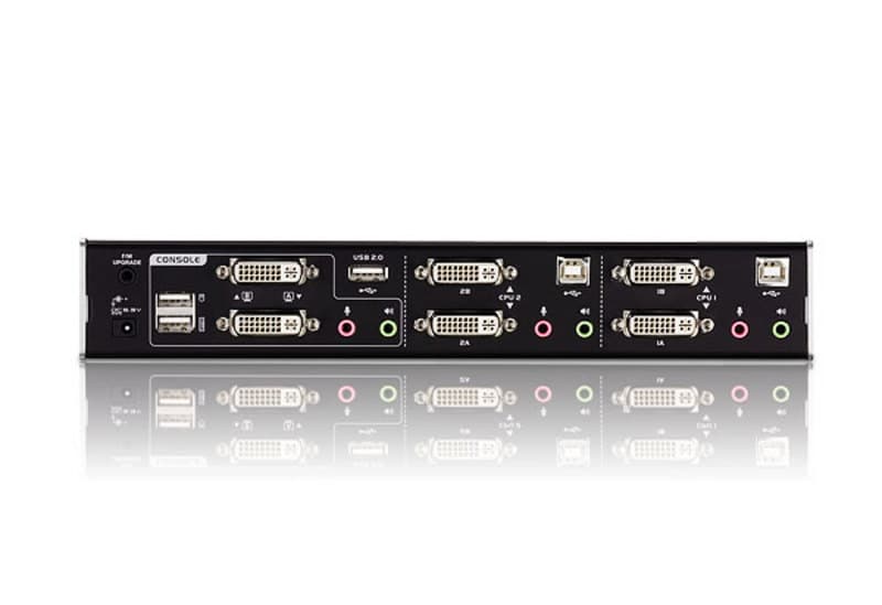 2-Port USB 2.0 DVI Dual View KVMP™ Switch — изглед 3