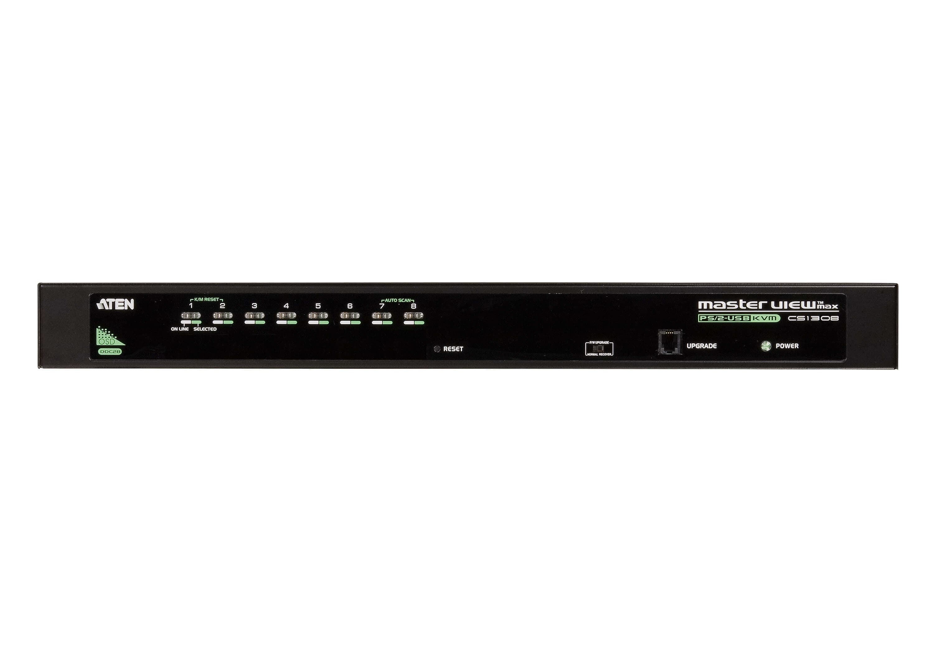 8-Port PS/2-USB VGA KVM Switch