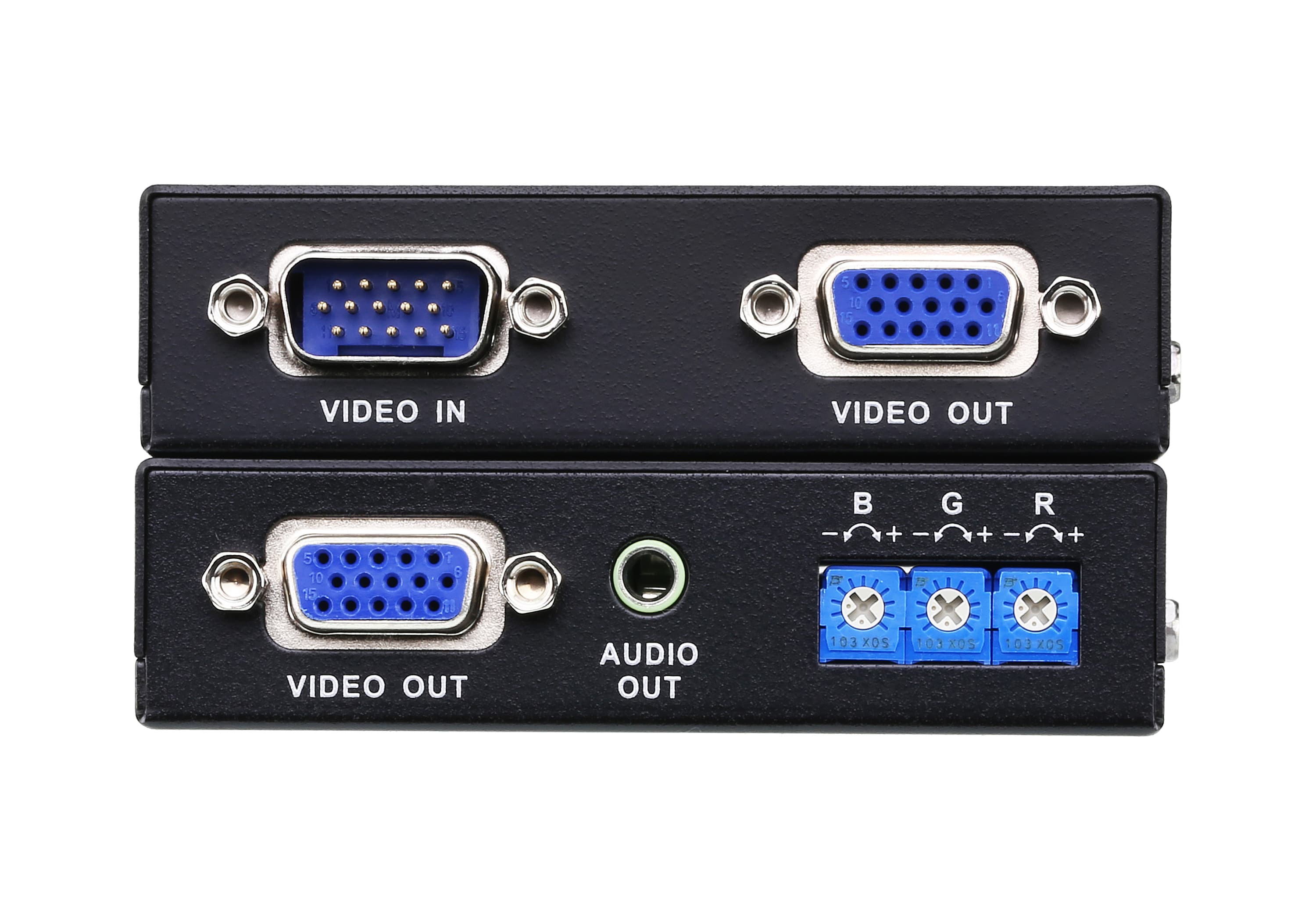 VGA / Audio Cat 5 Extender (1280 x 1024@300m) — изглед 4