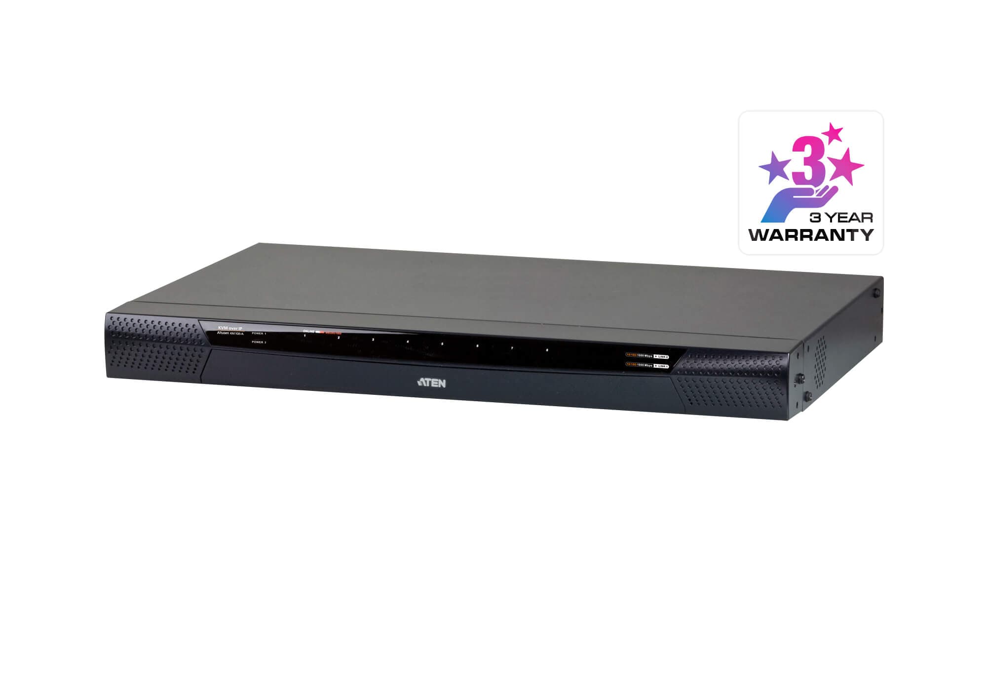 1-Local/1-Remote Access 8-Port Cat 5 KVM over IP Switch with Virtual Media (1920 x 1200) — изглед 3
