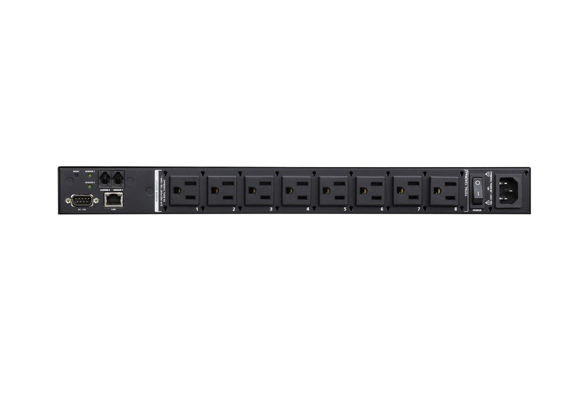 8-Outlet eco PDU — изглед 2