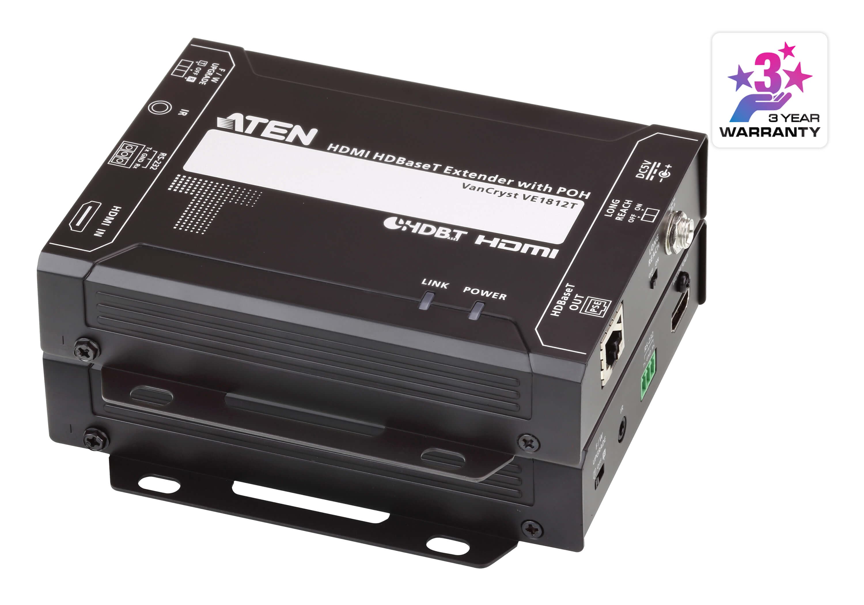 HDMI HDBaseT Extender with PoH (4K@100m) (HDBaseT Class A) — изглед 3