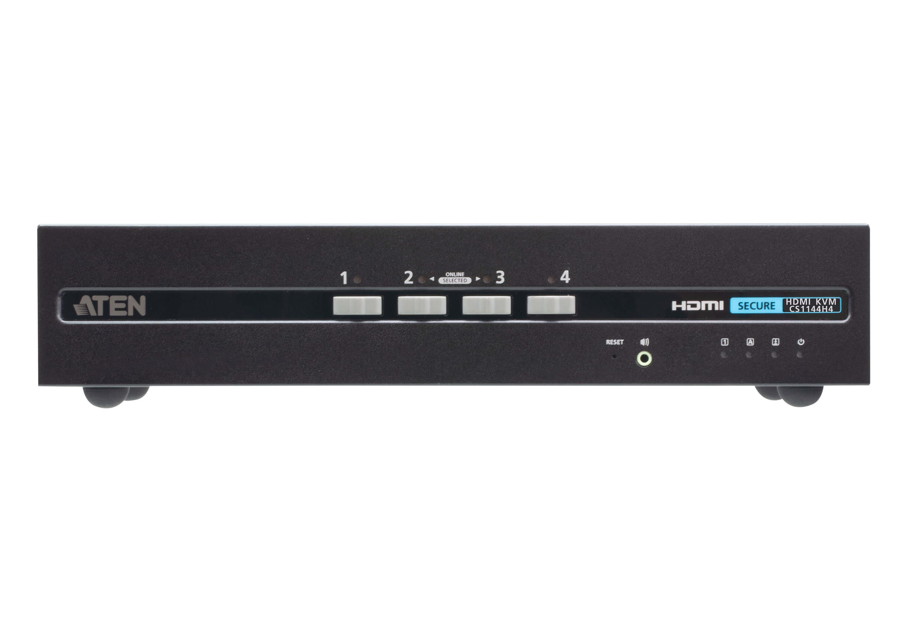 4-Port USB HDMI Dual Display Secure KVM Switch (PSD PP v4.0 Compliant) — view 2