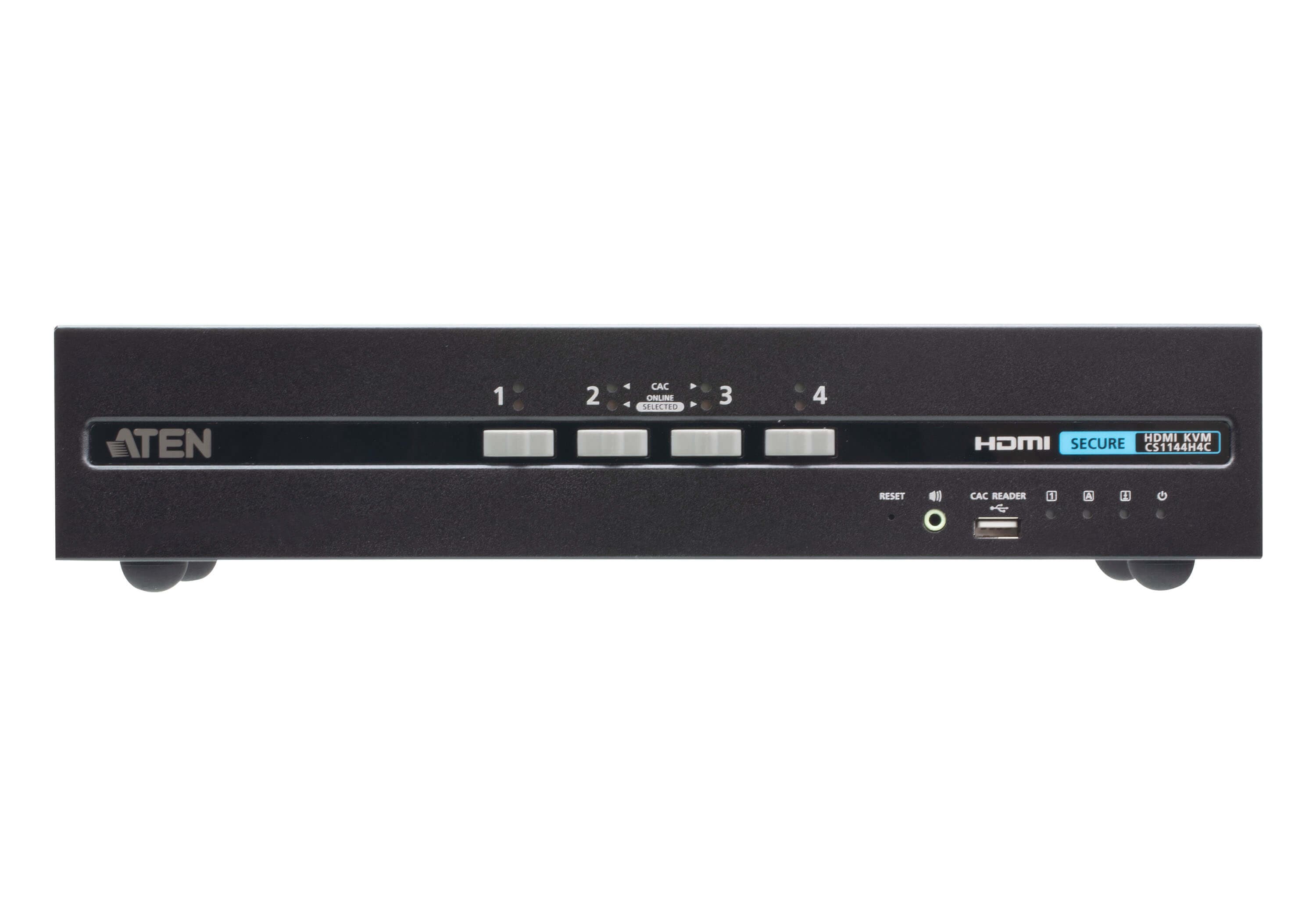 4-Port USB HDMI Dual Display Secure KVM Switch with CAC (PSD PP v4.0 Compliant) — изглед 2