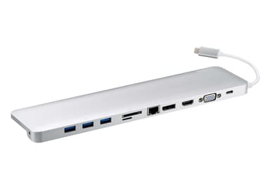 USB-C Multiport Dock with Power Pass-Through