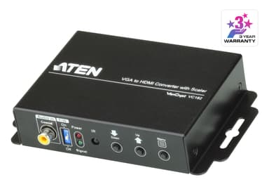 VGA/Audio to HDMI Converter with Scaler