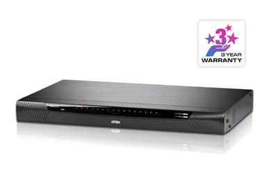 1-Local/1-Remote Access 16-Port Cat 5 KVM over IP Switch (1920 x 1200)