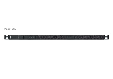 0U Basic PDU with Surge Protection