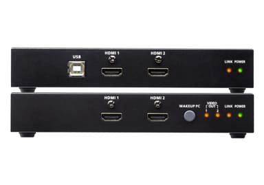USB HDMI Dual View HDBaseT™ 2.0 KVM Extender (4K@100m for Single View)