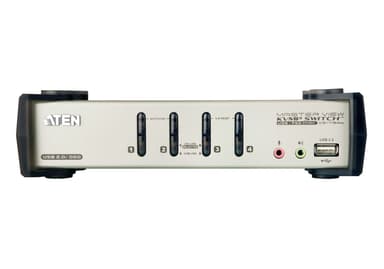 4-Port PS/2-USB VGA/Audio KVMP™ Switch with OSD